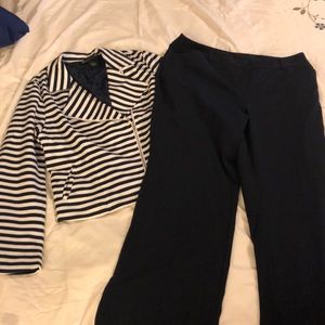 Lane Bryant jacket and pants